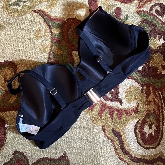 SWIMSUITS FOR ALL Size 24 Swim Bra Top Underwire Padded Cut-Outs Sexy $88 NEW - Picture 6 of 16